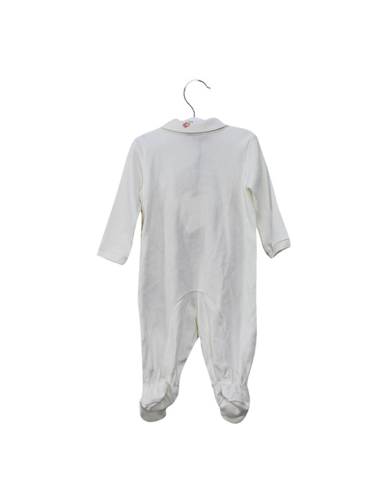 A White Caps from Monnalisa in size 3-6M for girl. (Back View)