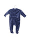 A Navy Long Sleeve Jumpsuits from Noukie's in size 0-3M for boy. (Back View)
