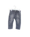 A Grey Jeans from IKKS in size 6-12M for boy. (Front View)