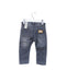 A Grey Jeans from IKKS in size 6-12M for boy. (Back View)