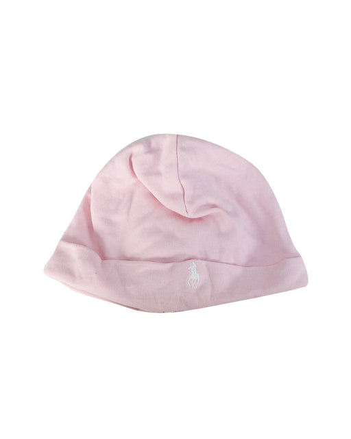 A Pink Beanies from Ralph Lauren in size 3-6M for girl. (Front View)