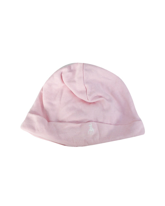 A Pink Beanies from Ralph Lauren in size 3-6M for girl. (Front View)