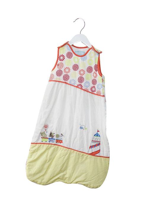 A Orange Sleepsacs from The Gro Company in size 0-3M for girl. (Front View)