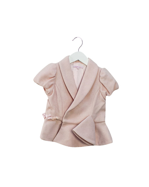 A Pink Lightweight Jackets from Nicholas & Bears in size 4T for girl. (Front View)