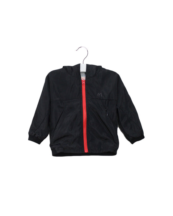 A Black Lightweight Jackets from Momonittu in size 3-6M for neutral. (Front View)