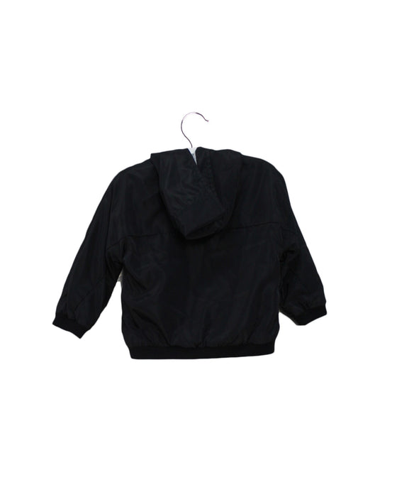 A Black Lightweight Jackets from Momonittu in size 3-6M for neutral. (Back View)