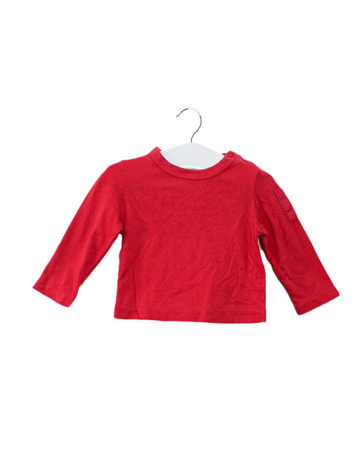 A Pink Long Sleeve Tops from Caramel Baby & Child in size 0-3M for girl. (Front View)