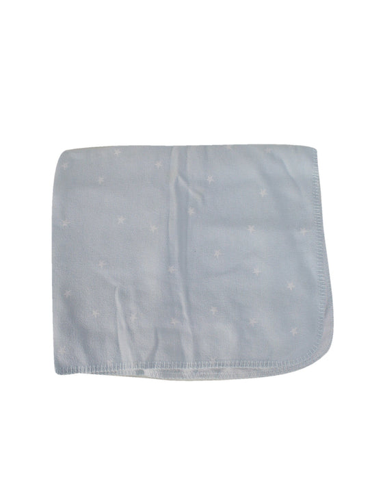 A Blue Blankets from The Little White Company in size O/S for neutral. (Front View)