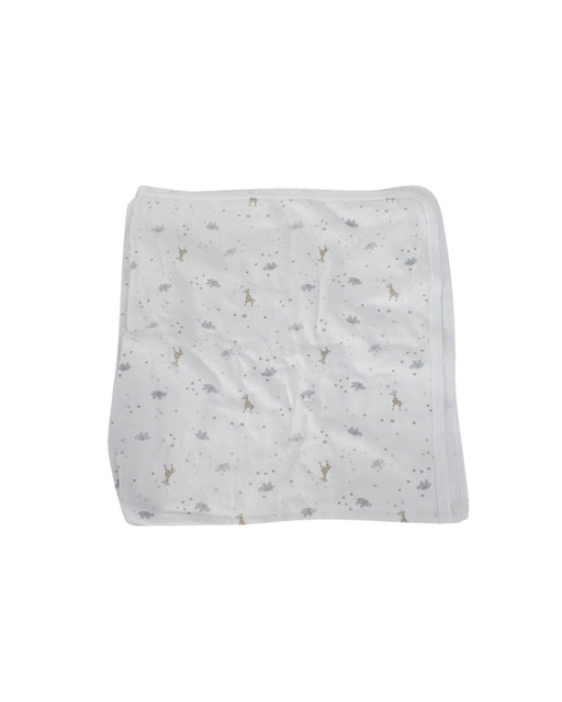 A White Blankets from The Little White Company in size O/S for neutral. (Front View)