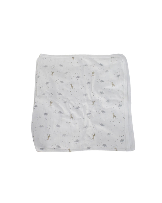 A White Blankets from The Little White Company in size O/S for neutral. (Front View)