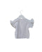 A White Sleeveless Tops from Seed in size 6-12M for girl. (Back View)