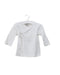 A White Long Sleeve Tops from Mides in size 3-6M for girl. (Front View)