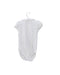A White Short Sleeve Bodysuits from Hust & Claire in size 6-12M for girl. (Back View)
