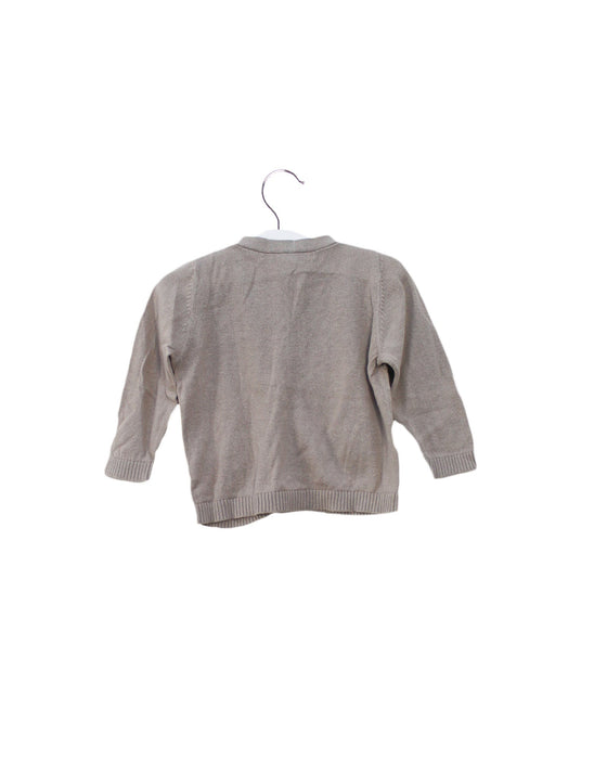 A Beige Cardigans from Bonpoint in size 6-12M for girl. (Back View)