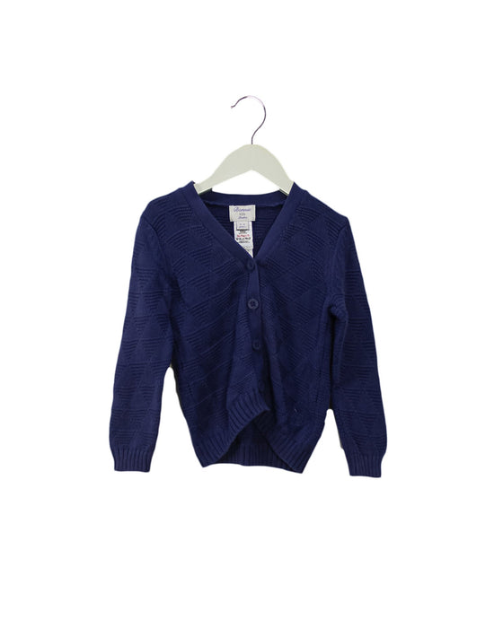 A Blue Cardigans from The Bonnie Mob in size 2T for boy. (Front View)