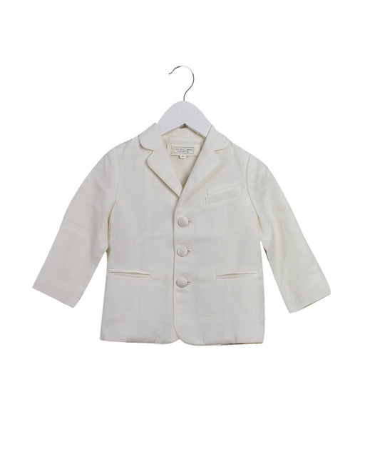 A White Blazers from Nicholas & Bears in size 12-18M for boy. (Front View)