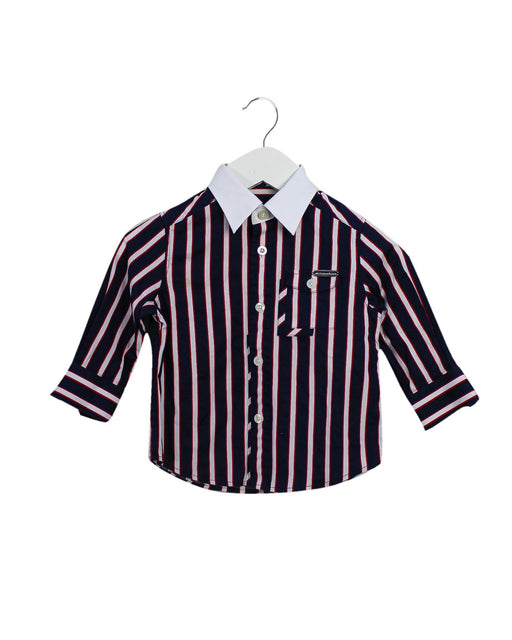 A Navy Shirts from Nicholas & Bears in size 12-18M for boy. (Front View)