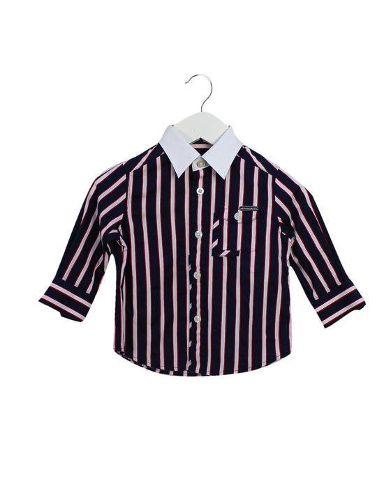 A Navy Shirts from Nicholas & Bears in size 12-18M for boy. (Front View)