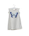 A White Sleeveless Dresses from Monnalisa in size 6-12M for girl. (Front View)