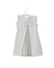 A White Sleeveless Dresses from Monnalisa in size 6-12M for girl. (Back View)