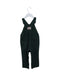 A Green Long Overalls from Petit Bateau in size 6-12M for boy. (Back View)