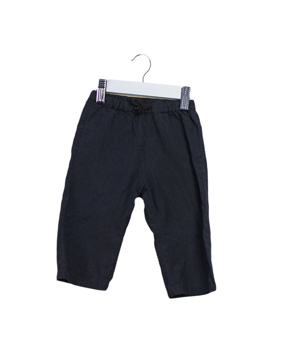 A Grey Casual Pants from Bonpoint in size 6-12M for girl. (Front View)