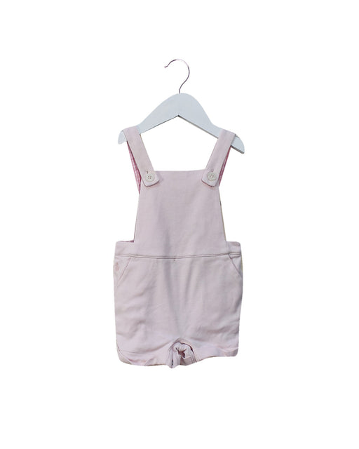 A Pink Sleeveless Rompers from Ralph Lauren in size 3-6M for girl. (Front View)