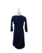 A Blue Long Sleeve Dresses from Isabella Oliver in size S for maternity. (Back View)