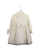 A Ivory Long Sleeve Dresses from Nicholas & Bears in size 3T for girl. (Front View)