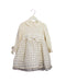A Ivory Long Sleeve Dresses from Nicholas & Bears in size 3T for girl. (Front View)