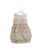 A Taupe Sleeveless Dresses from I Pinco Pallino in size 3T for girl. (Front View)