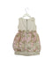 A Taupe Sleeveless Dresses from I Pinco Pallino in size 3T for girl. (Back View)