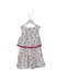 A White Sleeveless Dresses from Joules in size 3T for girl. (Back View)