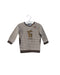 A Brown Crewneck Sweatshirts from Tartine et Chocolat in size 12-18M for boy. (Front View)