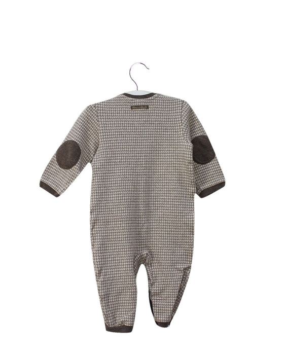 A Brown Long Sleeve Jumpsuits from Tartine et Chocolat in size 12-18M for boy. (Back View)