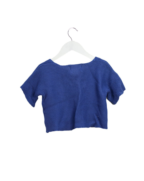 A Blue Cardigans from Louis Louise in size 2T for girl. (Back View)