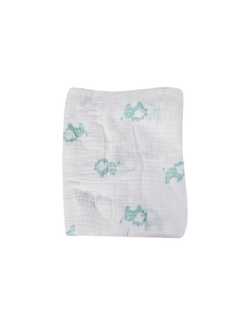 A White Swaddles from Aden & Anais in size O/S for neutral. (Front View)