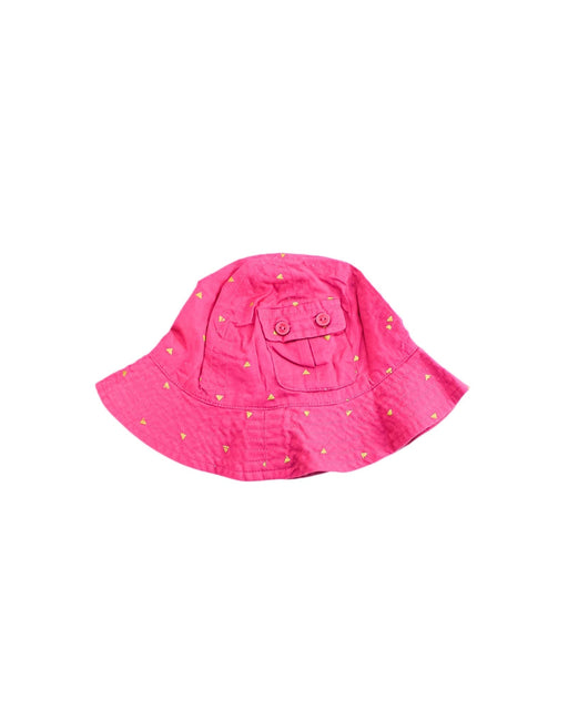 A Pink Sun Hats from Egg by Susan Lazar in size O/S for girl. (Front View)