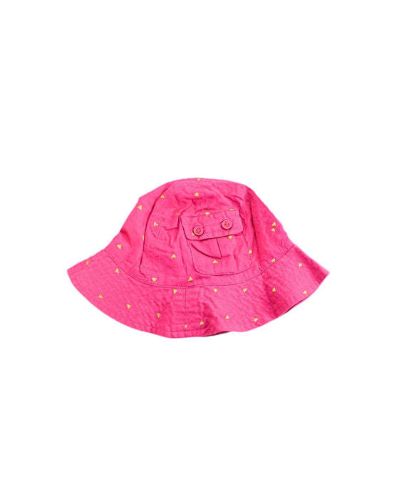 A Pink Sun Hats from Egg by Susan Lazar in size O/S for girl. (Front View)