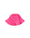 A Pink Sun Hats from Egg by Susan Lazar in size O/S for girl. (Front View)
