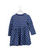A Blue Long Sleeve Dresses from Miki House in size 2T for girl. (Back View)