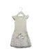 A Ivory Sleeveless Dresses from Nicholas & Bears in size 3T for girl. (Front View)