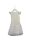 A Ivory Sleeveless Dresses from Nicholas & Bears in size 3T for girl. (Back View)