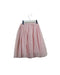 A Pink Tulle Skirts from Seed in size 2T for girl. (Back View)