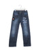 A Blue Jeans from Miki House in size 7Y for boy. (Front View)