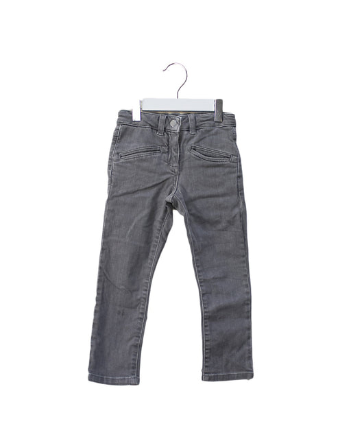 A Grey Jeans from Jacadi in size 4T for boy. (Front View)