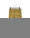 A Yellow Casual Pants from 3Pommes in size 6-12M for boy. (Front View)
