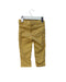 A Yellow Casual Pants from 3Pommes in size 6-12M for boy. (Back View)