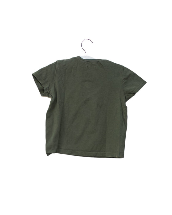 A Green Short Sleeve T Shirts from IKKS in size 6-12M for boy. (Back View)