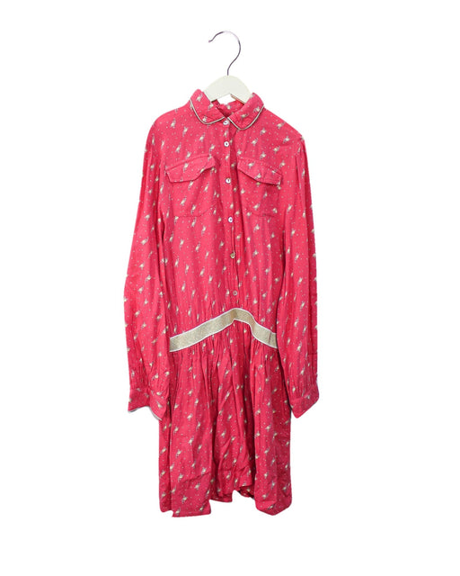 A Pink Long Sleeve Dresses from Wild & Gorgeous in size 12Y for girl. (Front View)